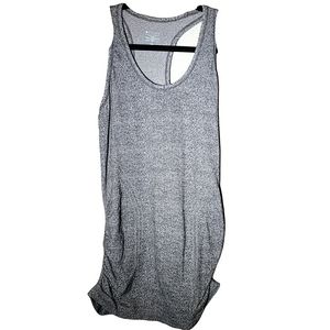 Athleta Heathered Gray Athletic Tank Top